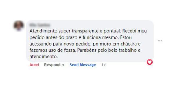 Depoimento de cliente Biol2000 nº 11