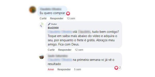 Depoimento de cliente Biol2000 nº 10